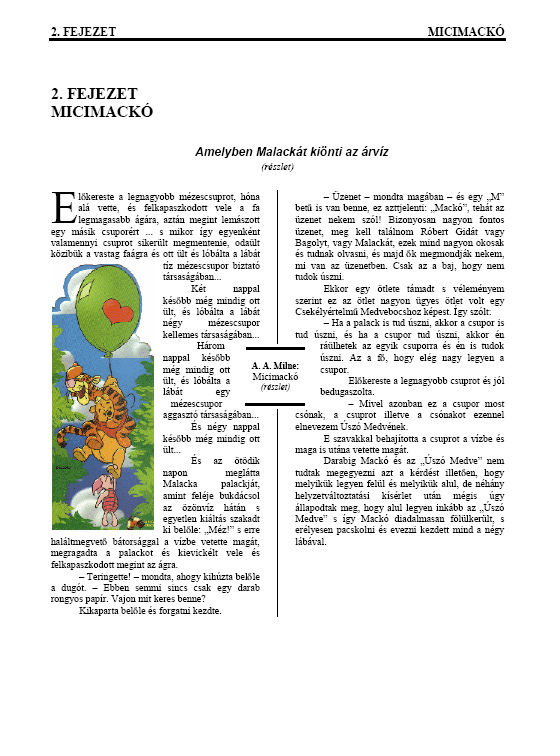 Minta: A ksz dokumentum